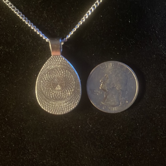 Necklace Iced-Out Initial (“G”) Pendant - Picture 3 of 3